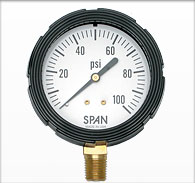 2.5” Span Liquid Filled Pressure Gauge